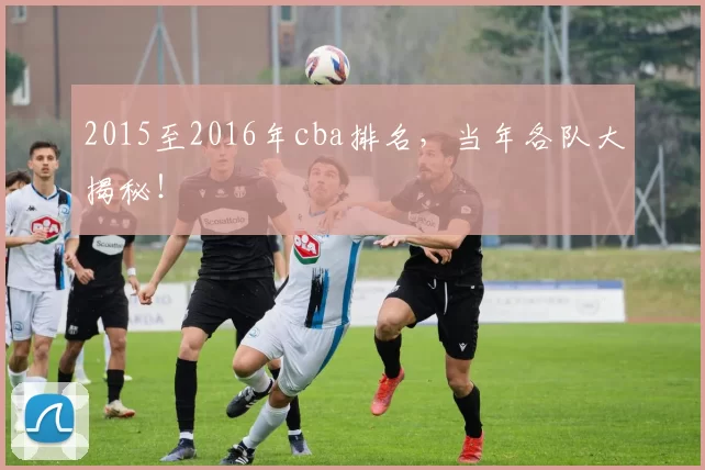 2015至2016年cba排名，当年各队大揭秘！